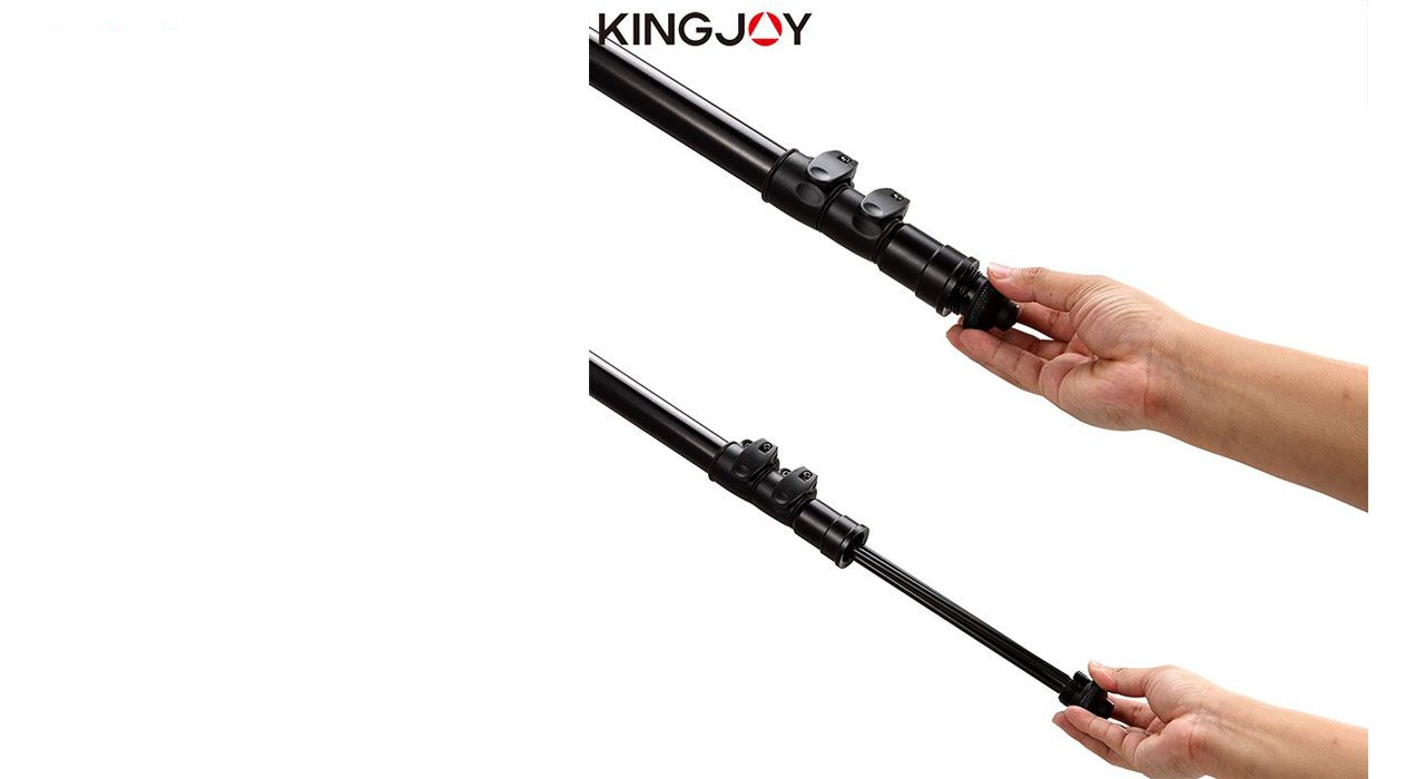 تک پایه دوربین کینگ جوی مدل MP-408FL