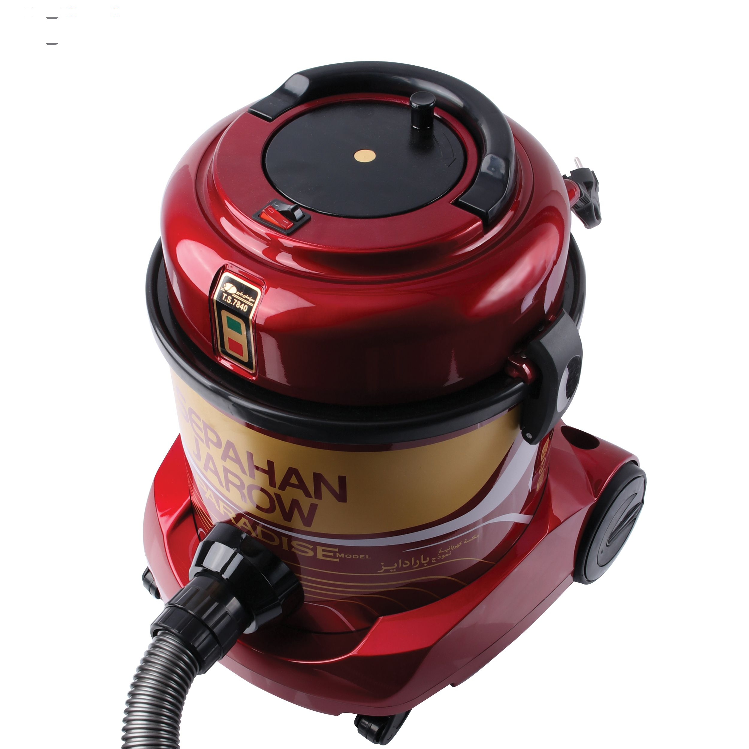 جاروبرقی سطلی سپاهان جارو مدل پارادایز