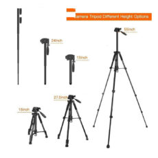 سه پایه دوربین زومی مدل Q222