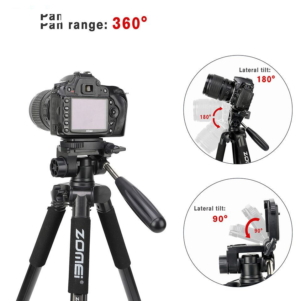 سه پایه دوربین زومی مدل Q222