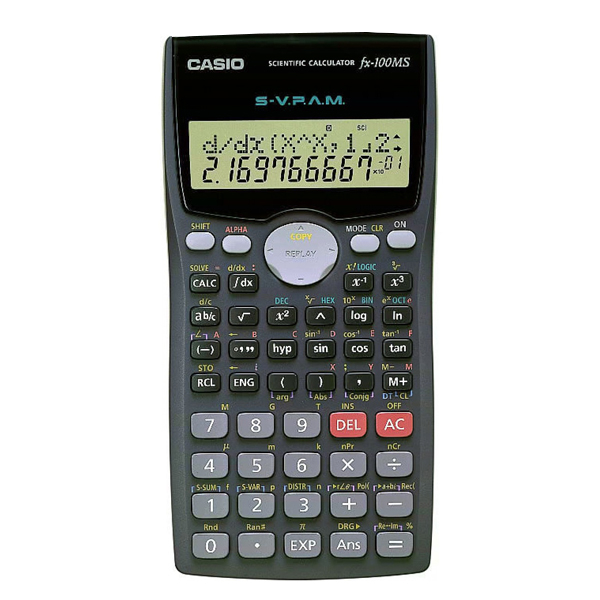ماشین حساب کاسیو fx-100ms کد 113367