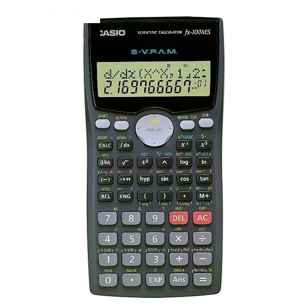 ماشین حساب کاسیو fx-100ms کد 113367