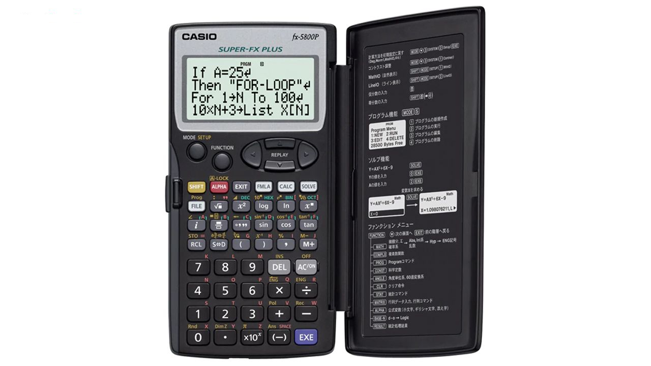 ماشین حساب کاسیو FX-5800
