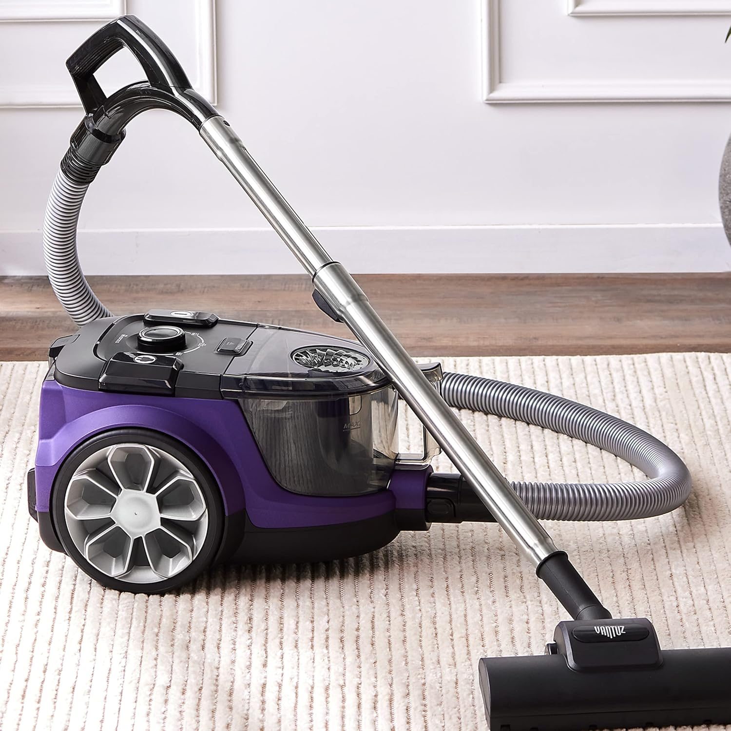 جاروبرقی بدون کیسه 900 وات کاراجا مدل Vantuz Force