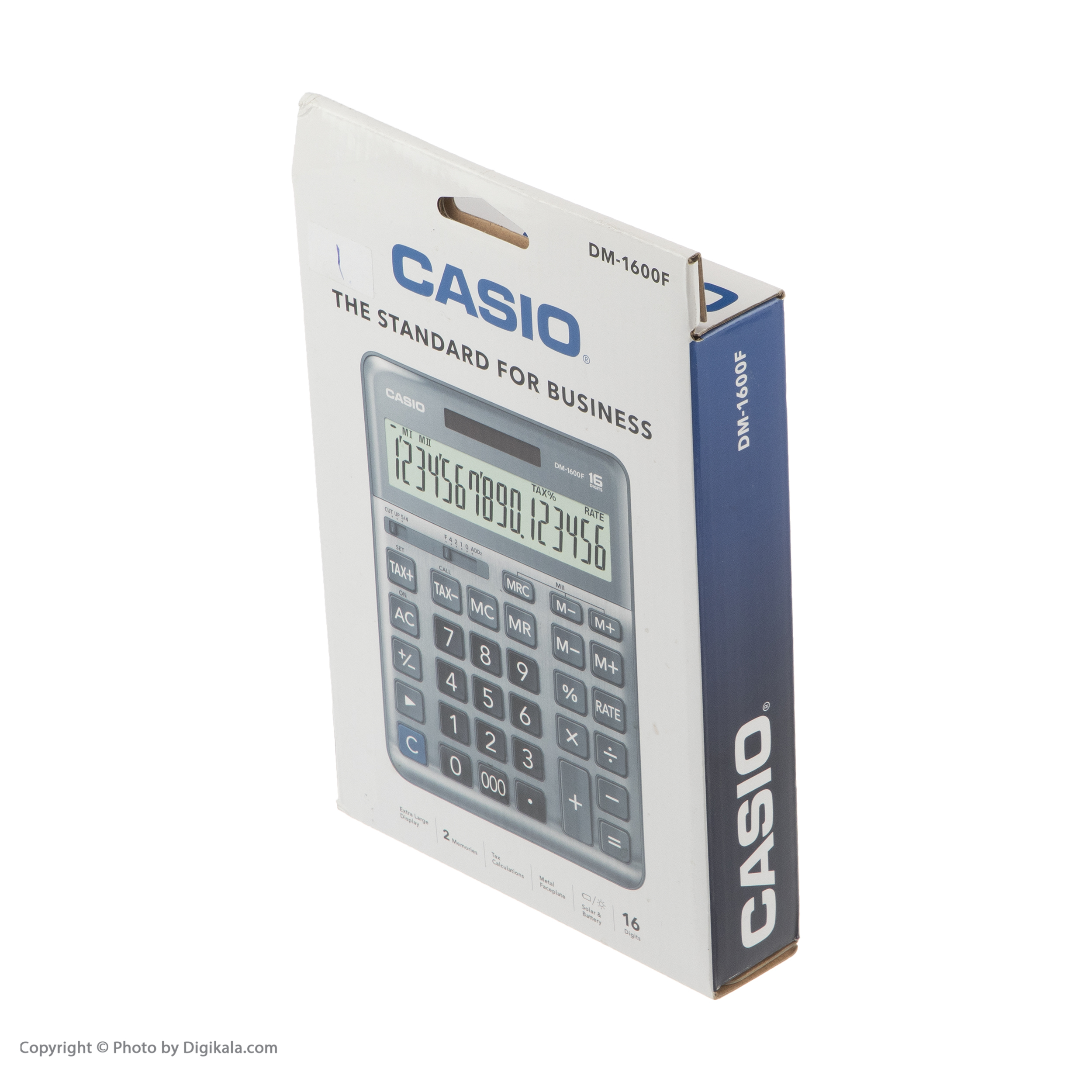 ماشین حساب کاسیو مدل DM-1600F