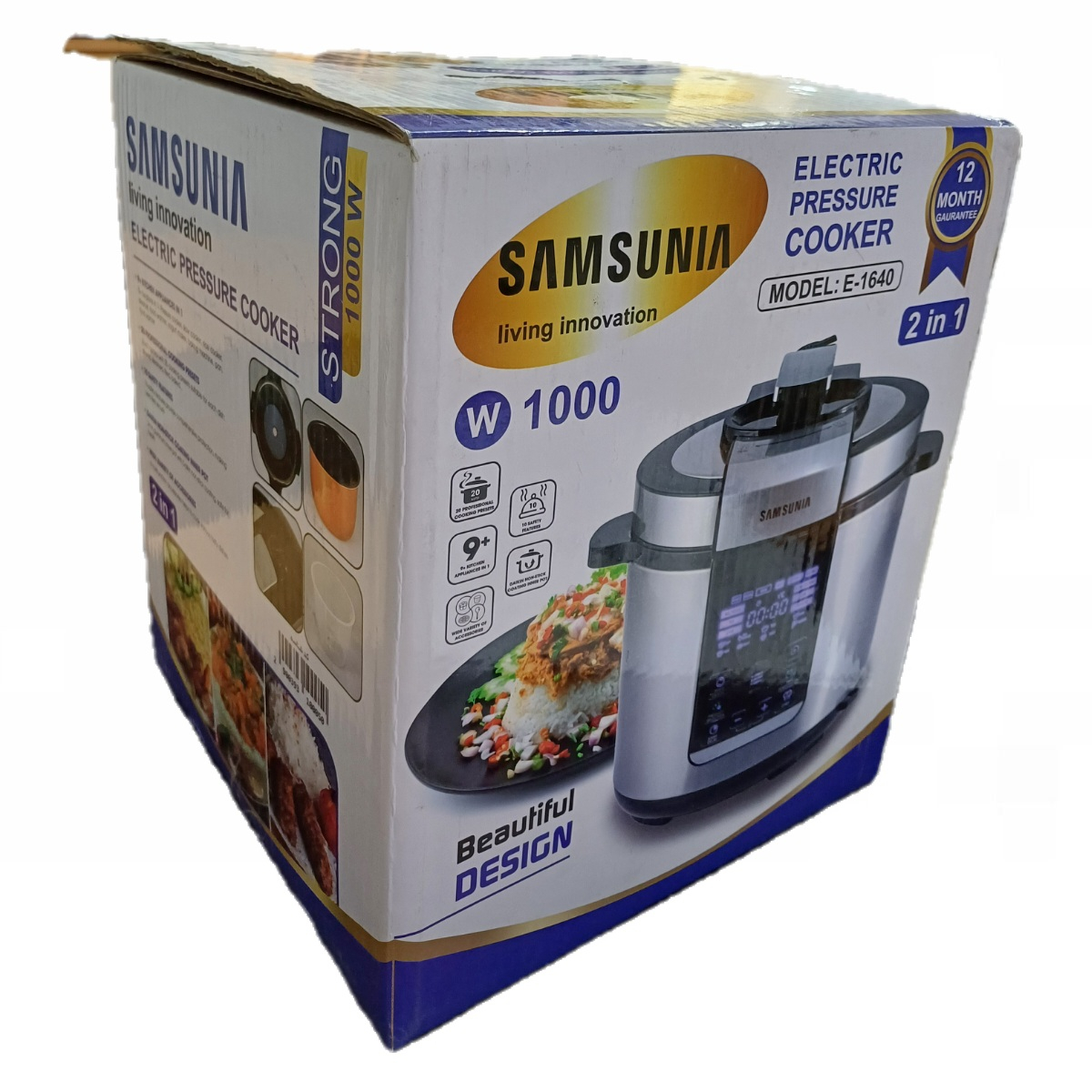 زودپز برقی 6 لیتری سامسونیا مدل E 1640