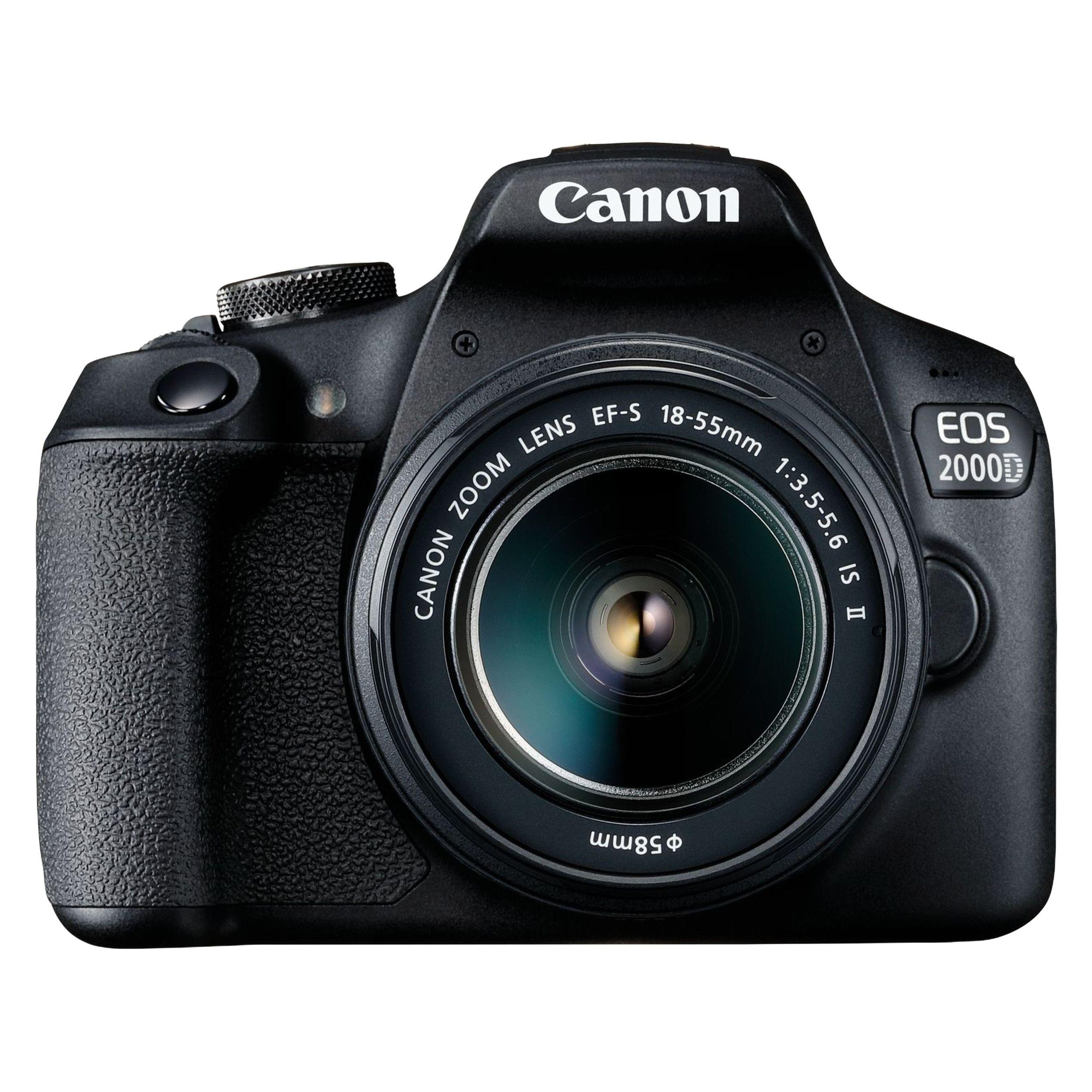 دوربین دیجیتال کانن مدل EOS 2000D به همراه لنز 18-55 میلی متر IS II