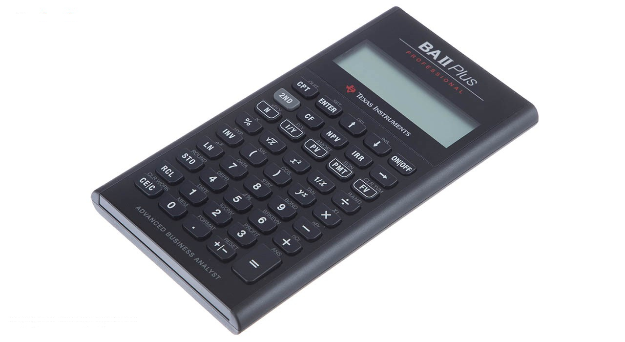 ماشین حساب تگزاس اینسترومنتس مدل BA II PLUS Professional