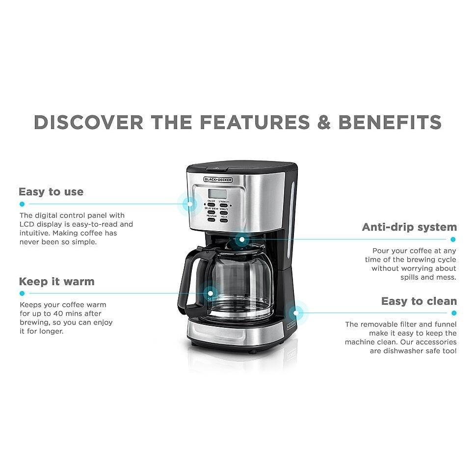قهوه ساز بلک اند دکر مدل DCM85-B5