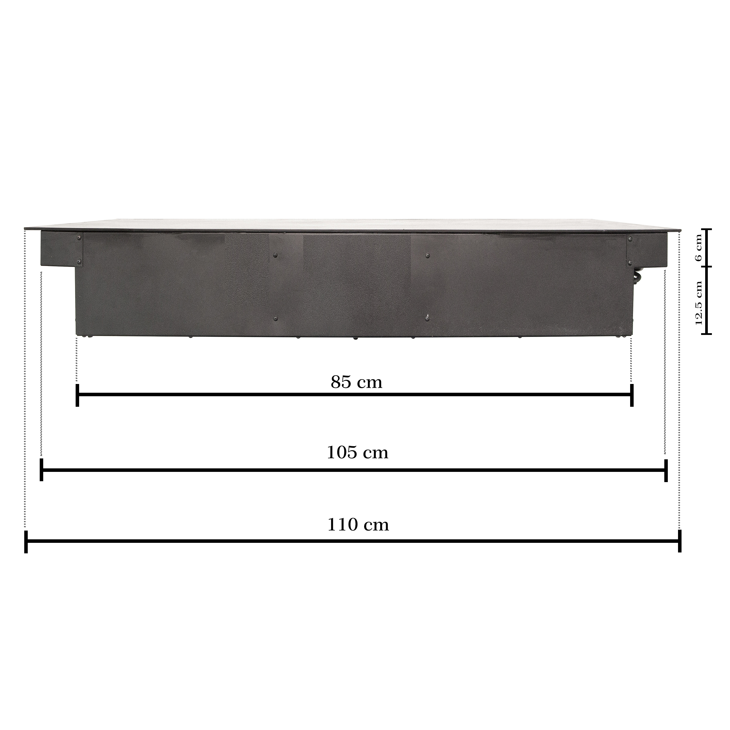 شومینه دیواری برقی آپا شومینه مدل LCD 150