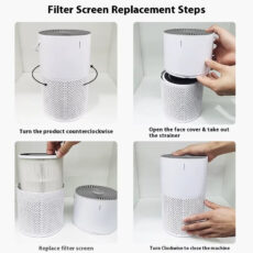 دستگاه تصفیه کننده هوا مدل Clearo