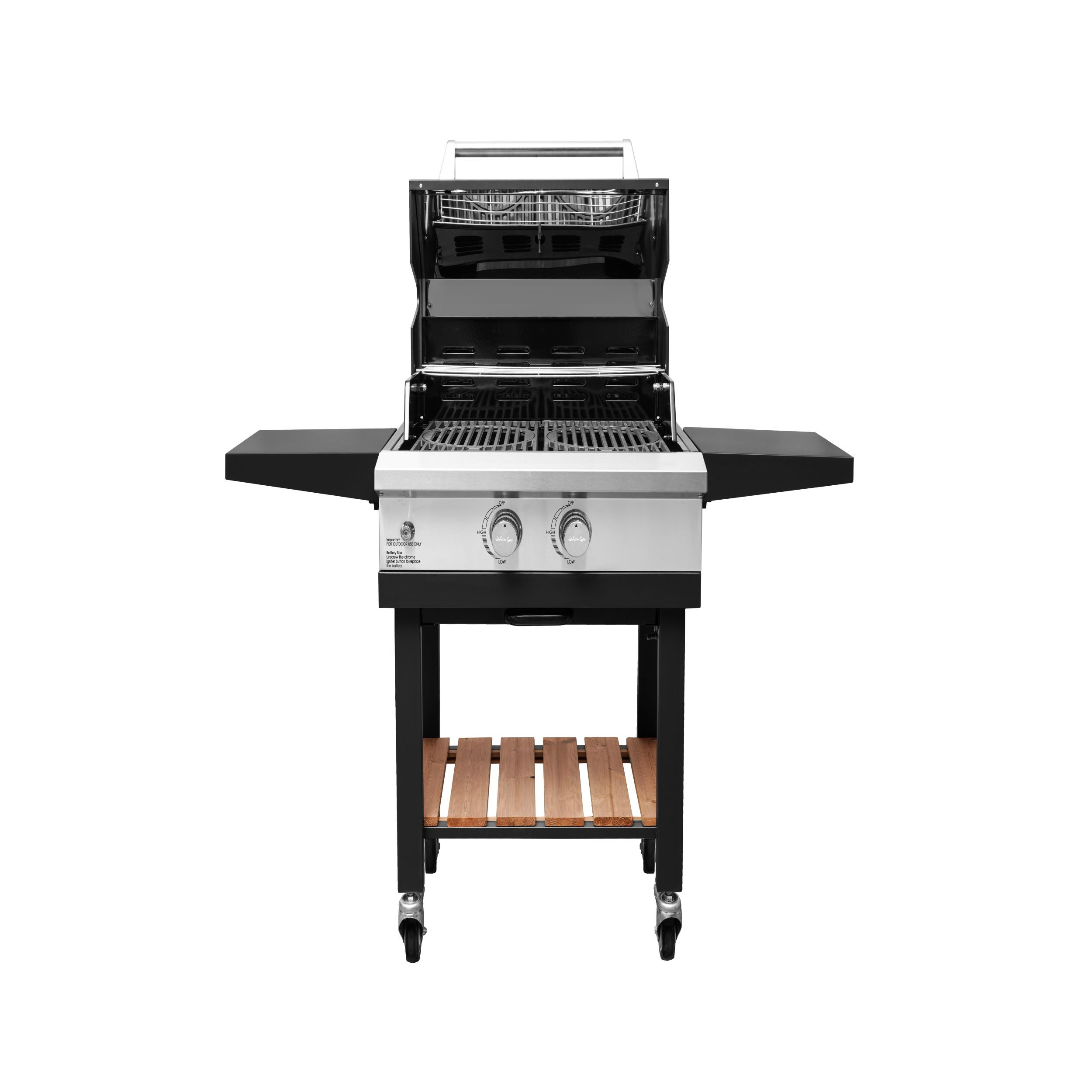 باربیکیو شرکت تولیدی و صنعتی جهان گاز مدل دو شعله