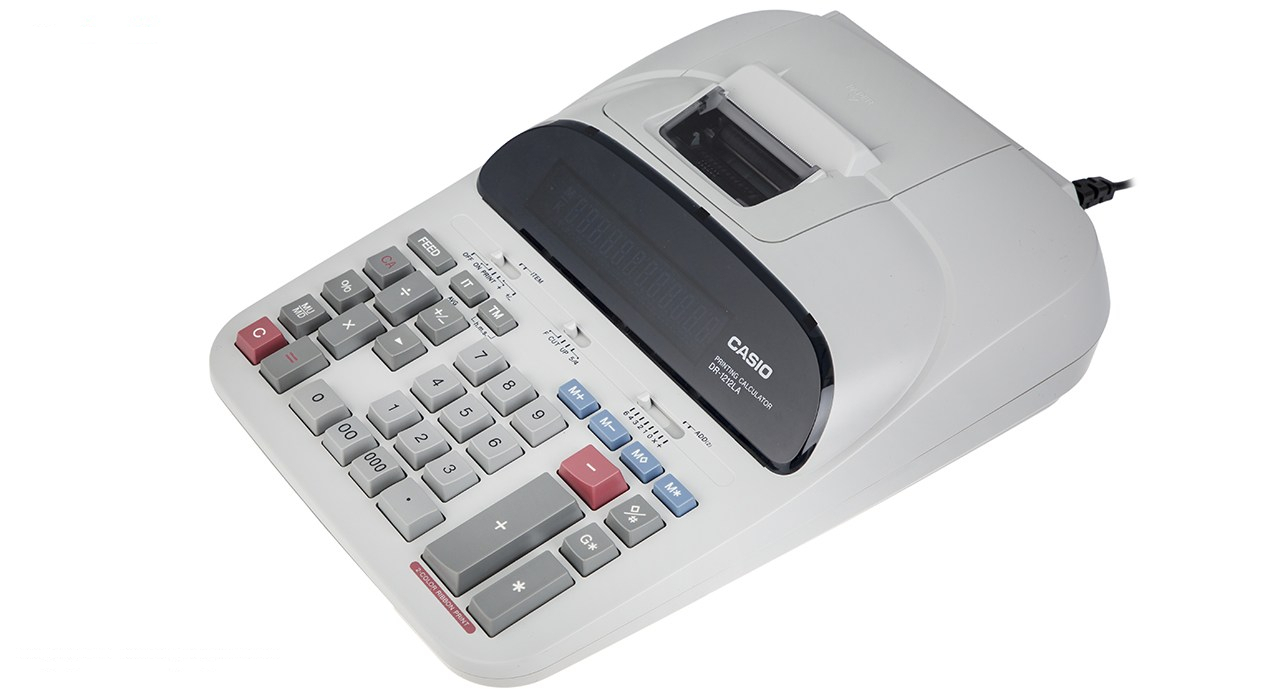 ماشین حساب کاسیو مدل DR-1212LA