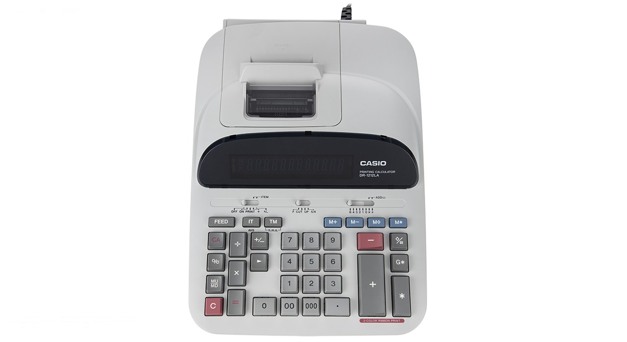 ماشین حساب کاسیو مدل DR-1212LA