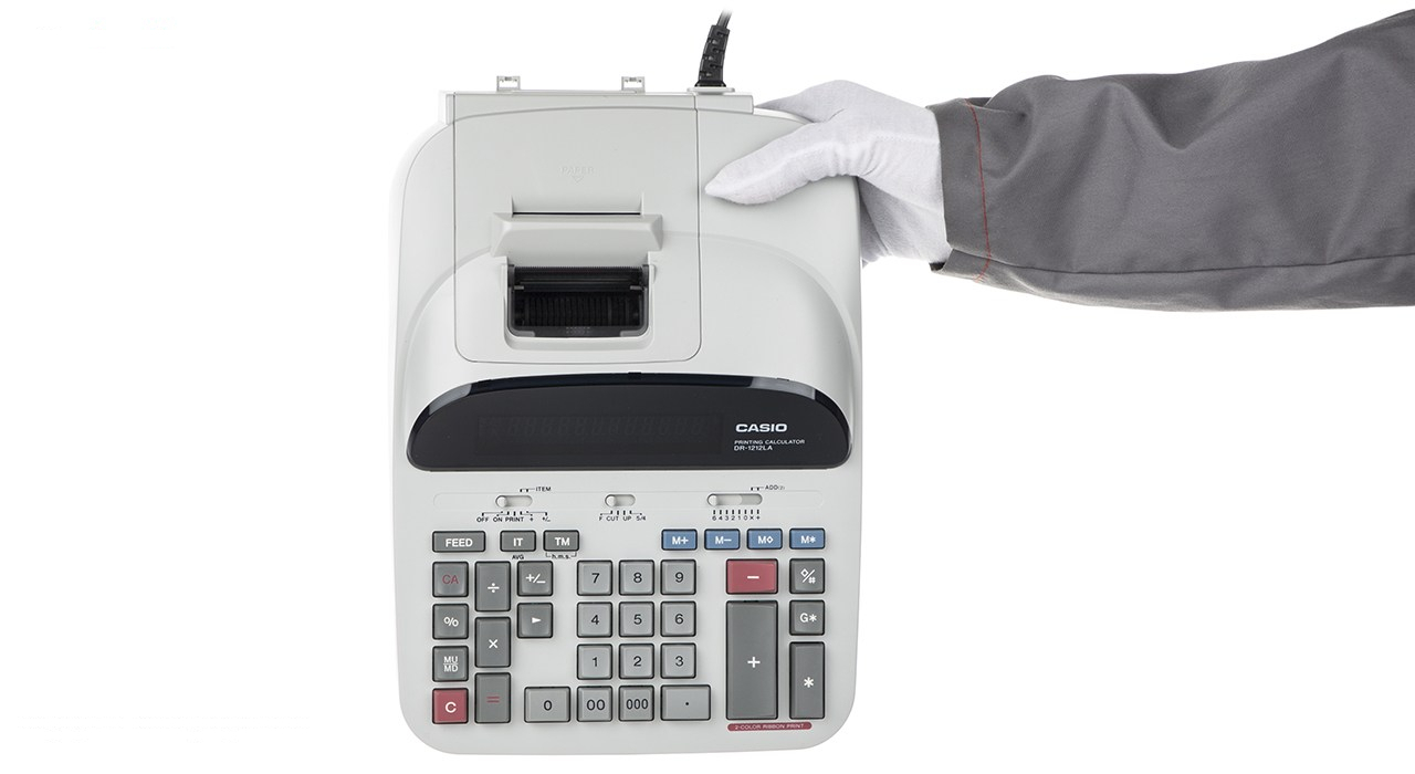 ماشین حساب کاسیو مدل DR-1212LA