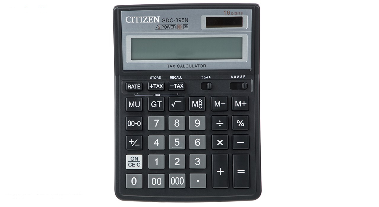 ماشین حساب سیتیزن مدل SDC-395N