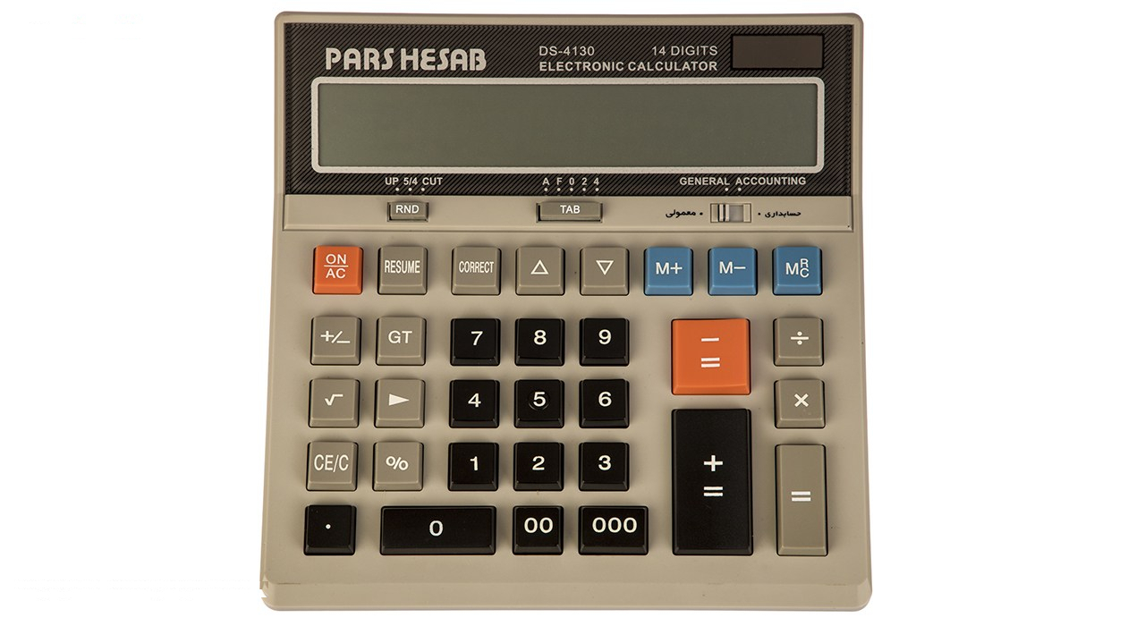 ماشین حساب پارس حساب مدل DS-4130