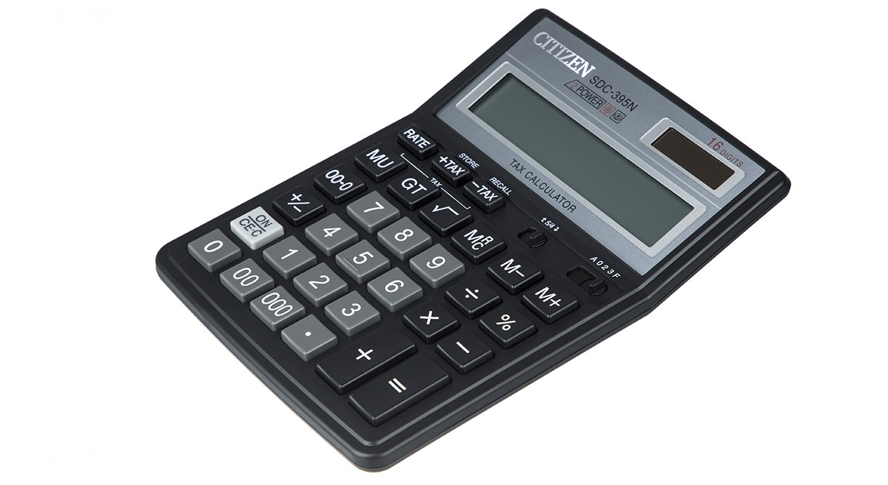 ماشین حساب سیتیزن مدل SDC-395N