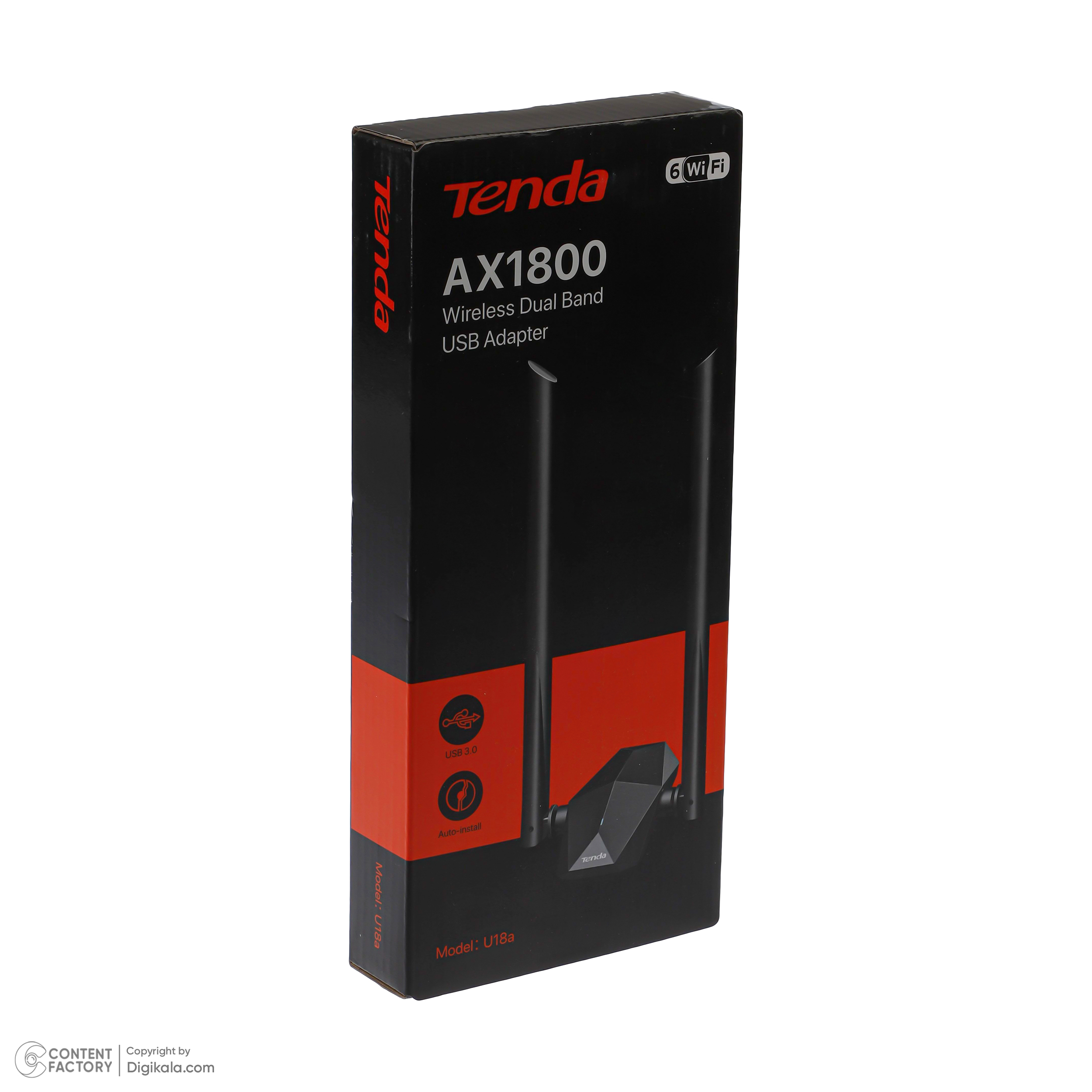 کارت شبکه تندا مدل U18a AX1800