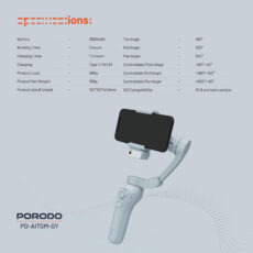 گیمبال هوشمند پرودو مدل AI Tracker P7C Pro Plus