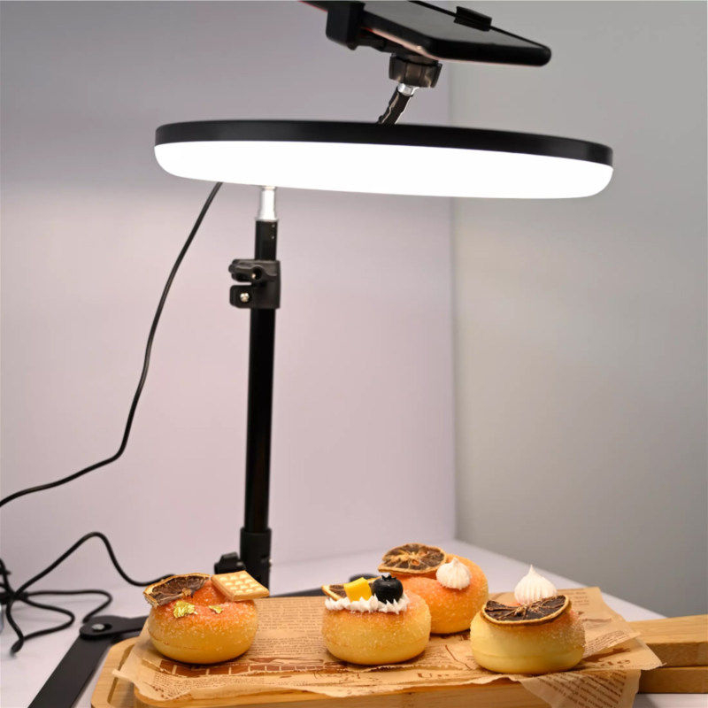 رینگ لایت مدل LJJ-33 RGB SK به همراه سه پایه نگهدارنده