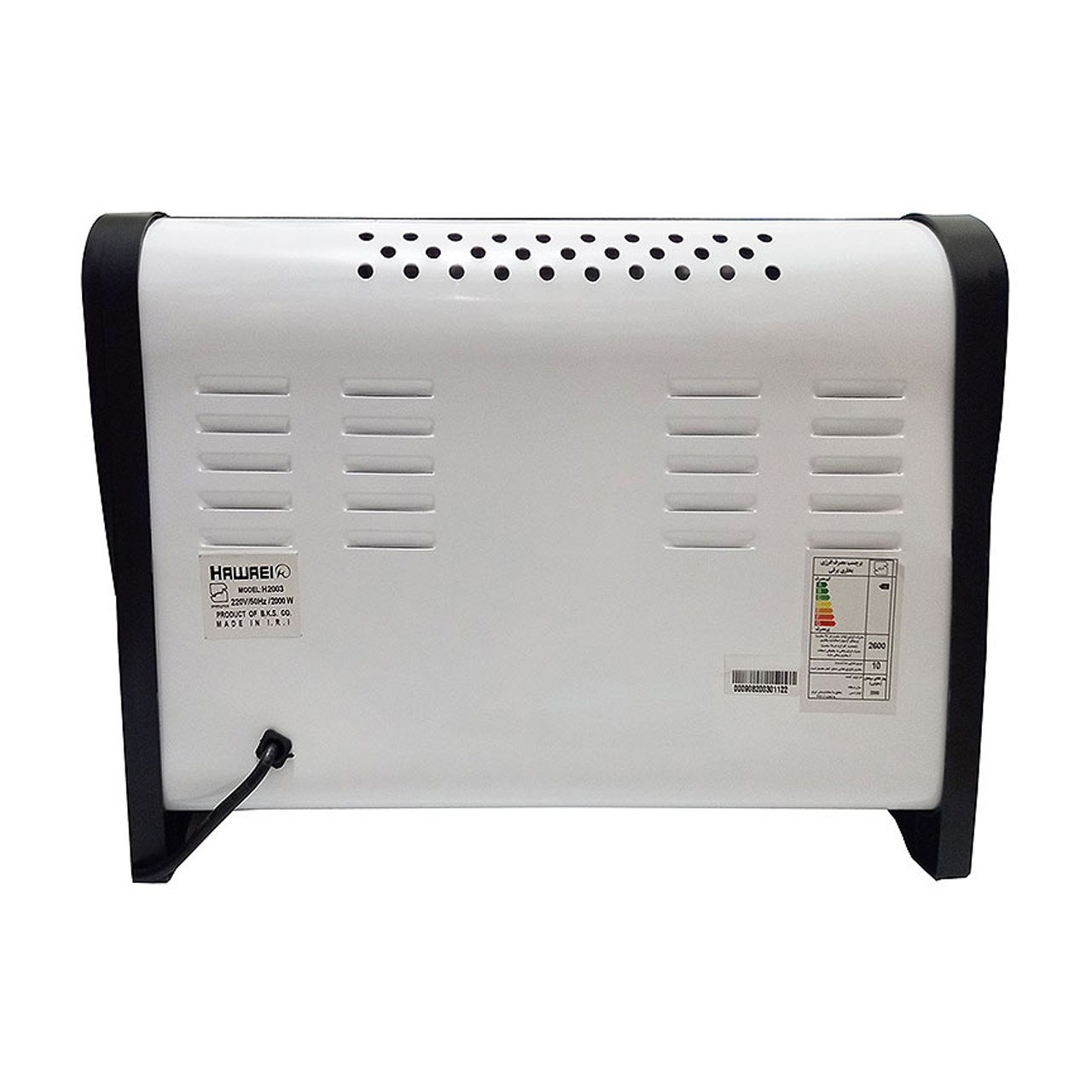 بخاری برقی هاوایی مدل فن دار 2002