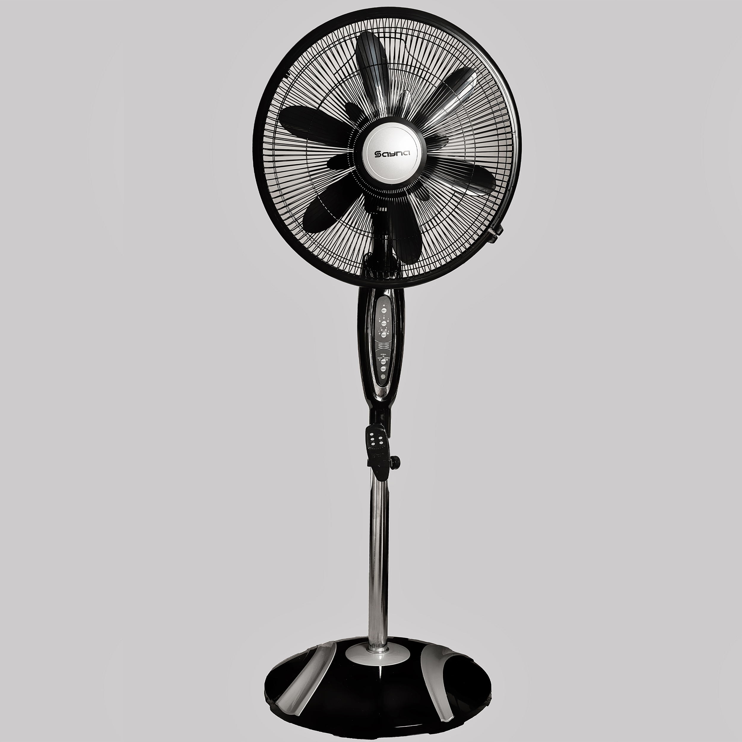 پنکه ایستاده 60 وات ساینا مدل کالمو ویو سینوسی