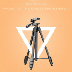 سه پایه دوربین نست مدل NT-510 به همراه گیره نگهدارنده موبایل