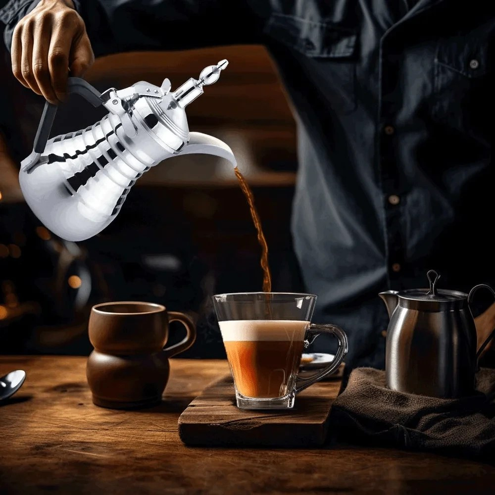 قهوه ساز لپرسو مدل Arabic coffee and tea Dallahl PARCM