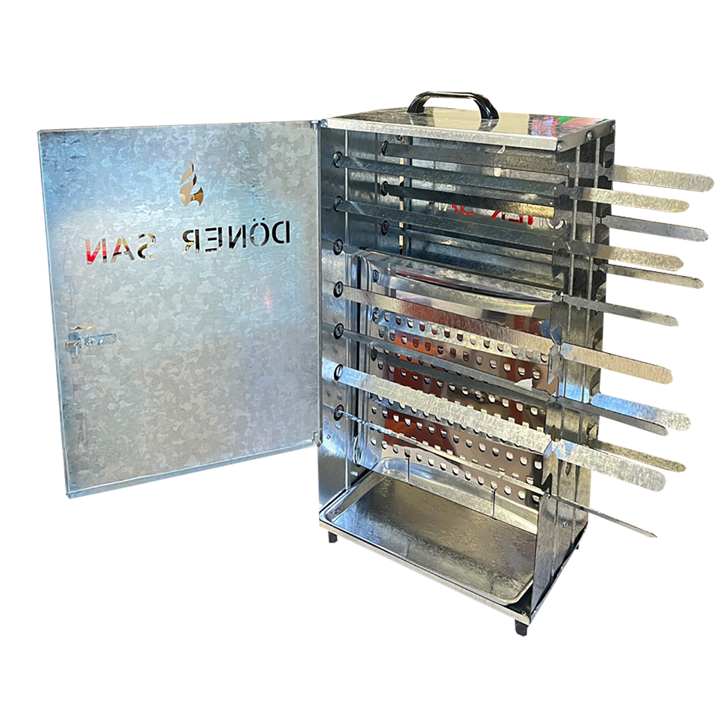 کباب پز آکماز مدل دوطرفه 14 سیخ