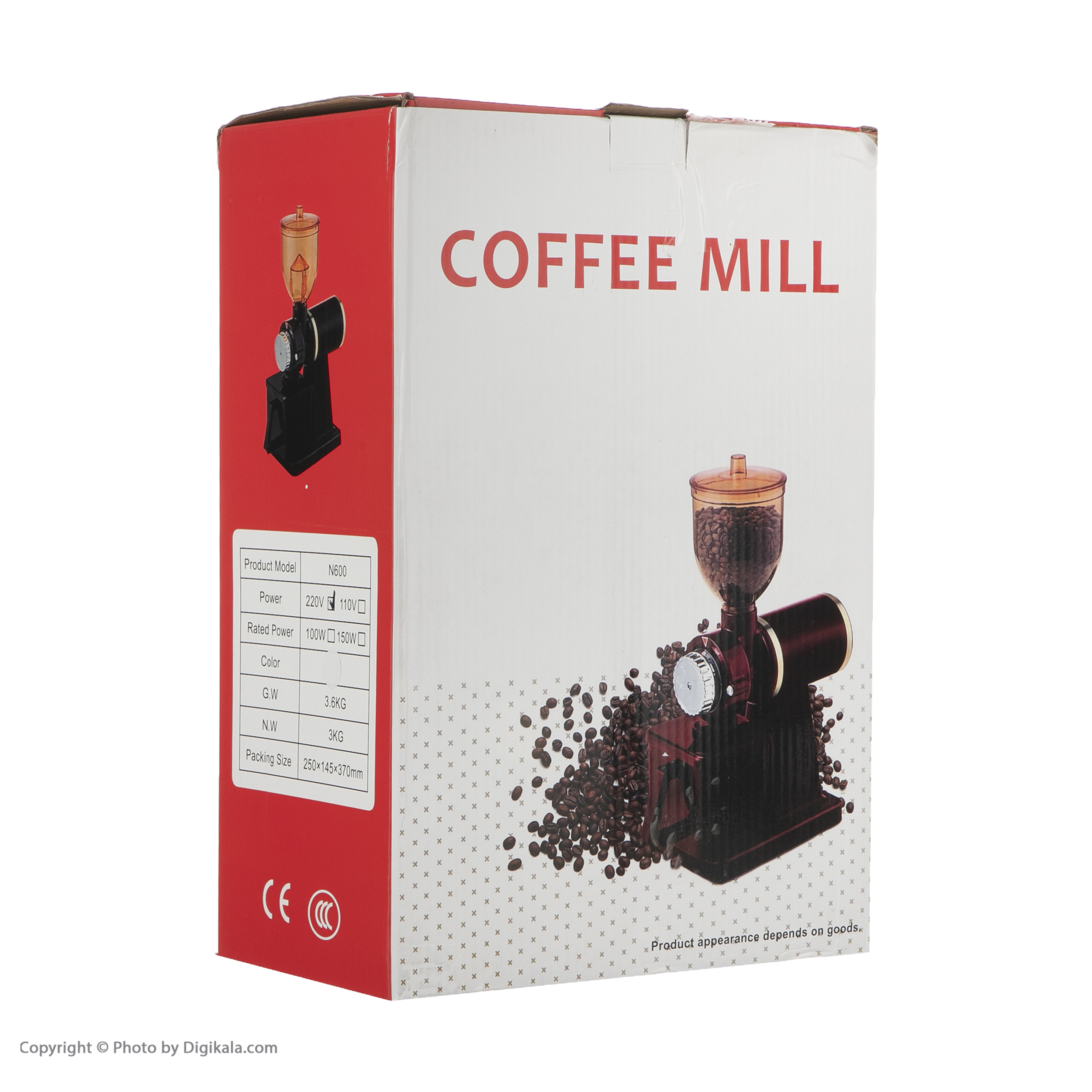 آسیاب قهوه مدل N600
