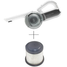 جارو شارژی دستی بلک اند دکر مدل PV1820L به همراه فیلتر