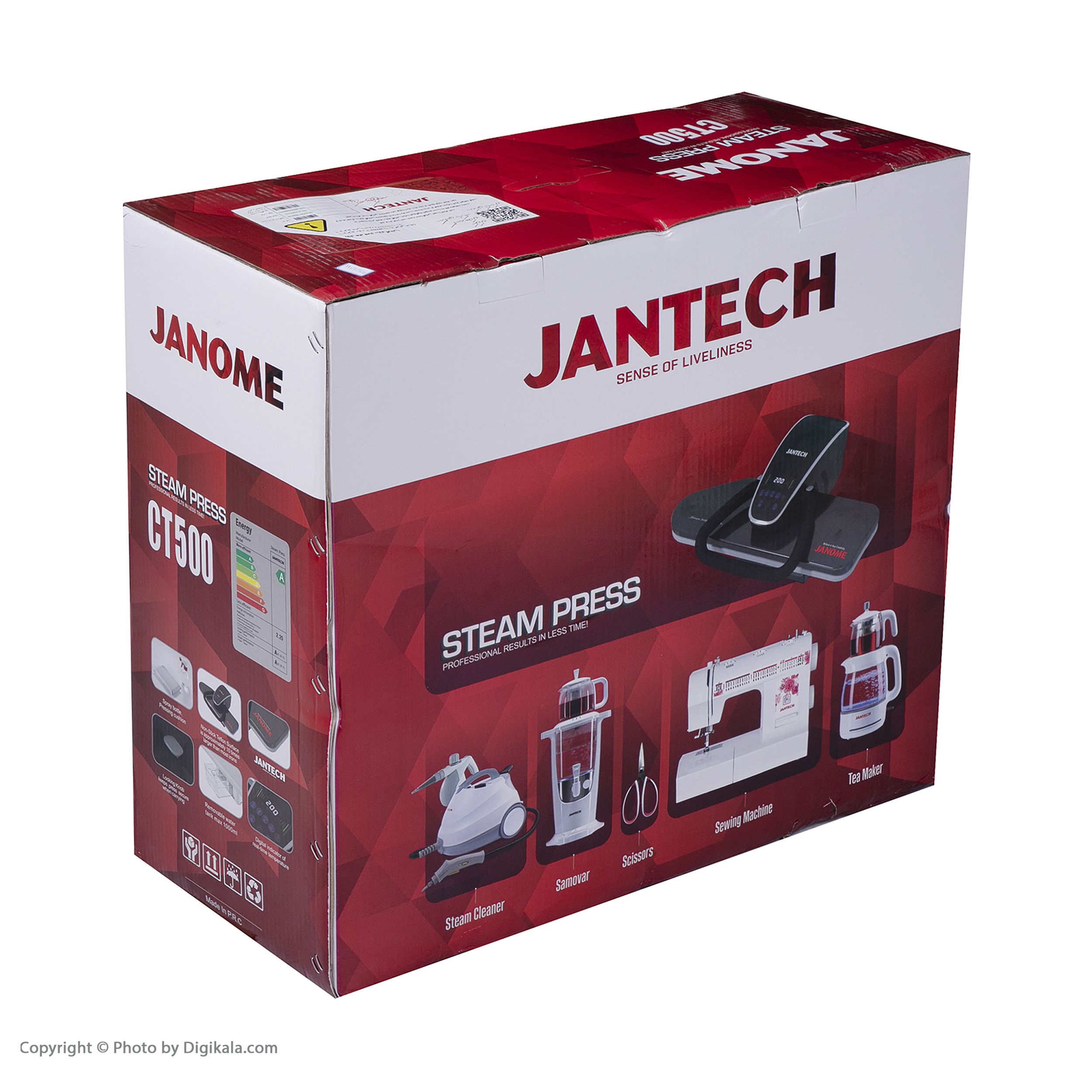 اتو پرسی جانتک مدل CT500