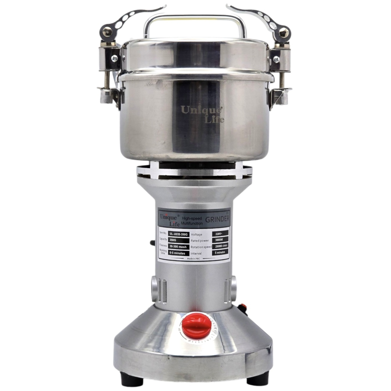 آسیاب صنعتی یونیک لایف مدل UL-A935-350G