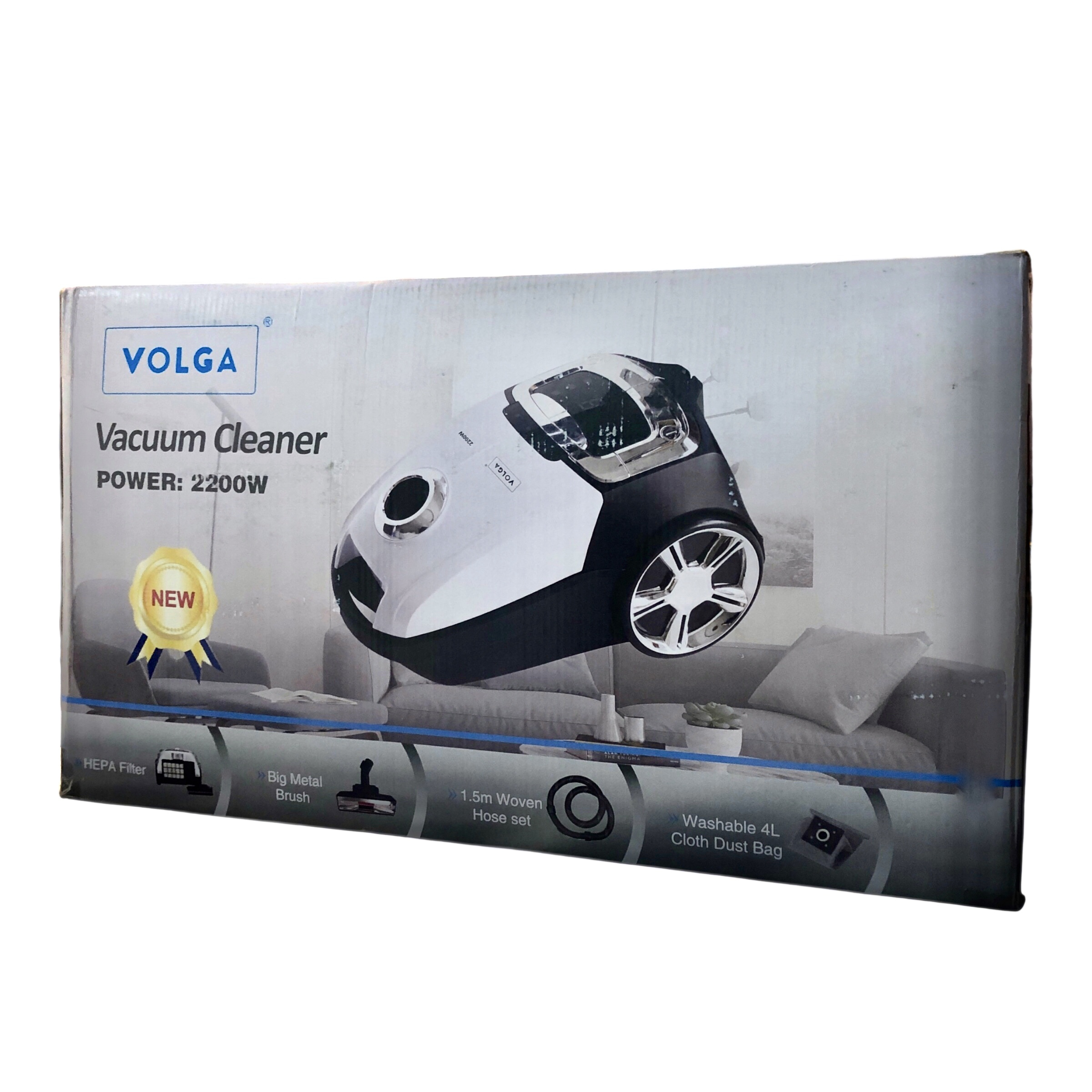 جاروبرقی 550 وات ولگا مدل 115-E