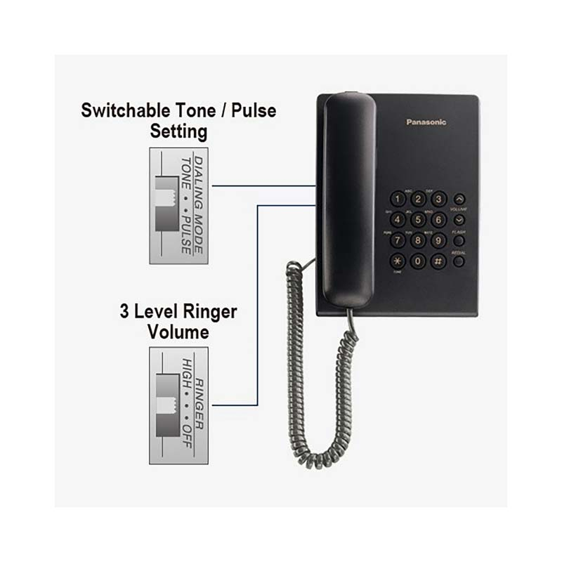 تلفن پاناسونیک مدل KX-TS500FX