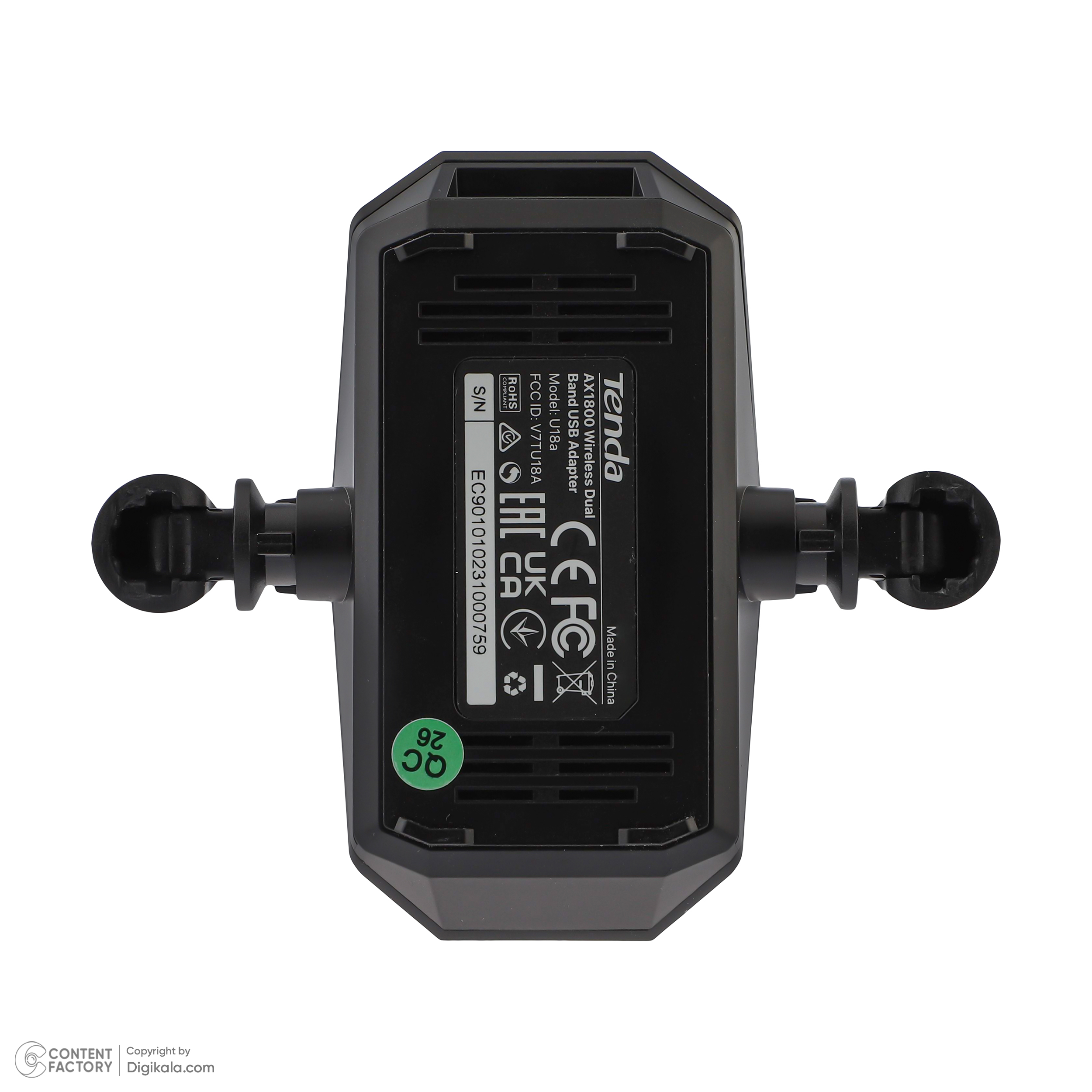 کارت شبکه تندا مدل U18a AX1800