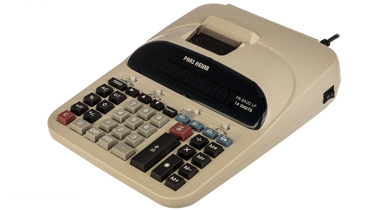 ماشین حساب ایرانی پارس حساب مدل PR-8420LP