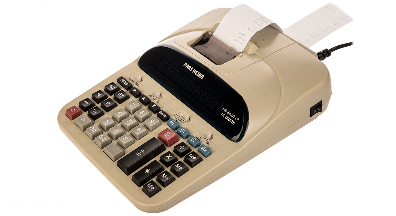 ماشین حساب ایرانی پارس حساب مدل PR-8420LP