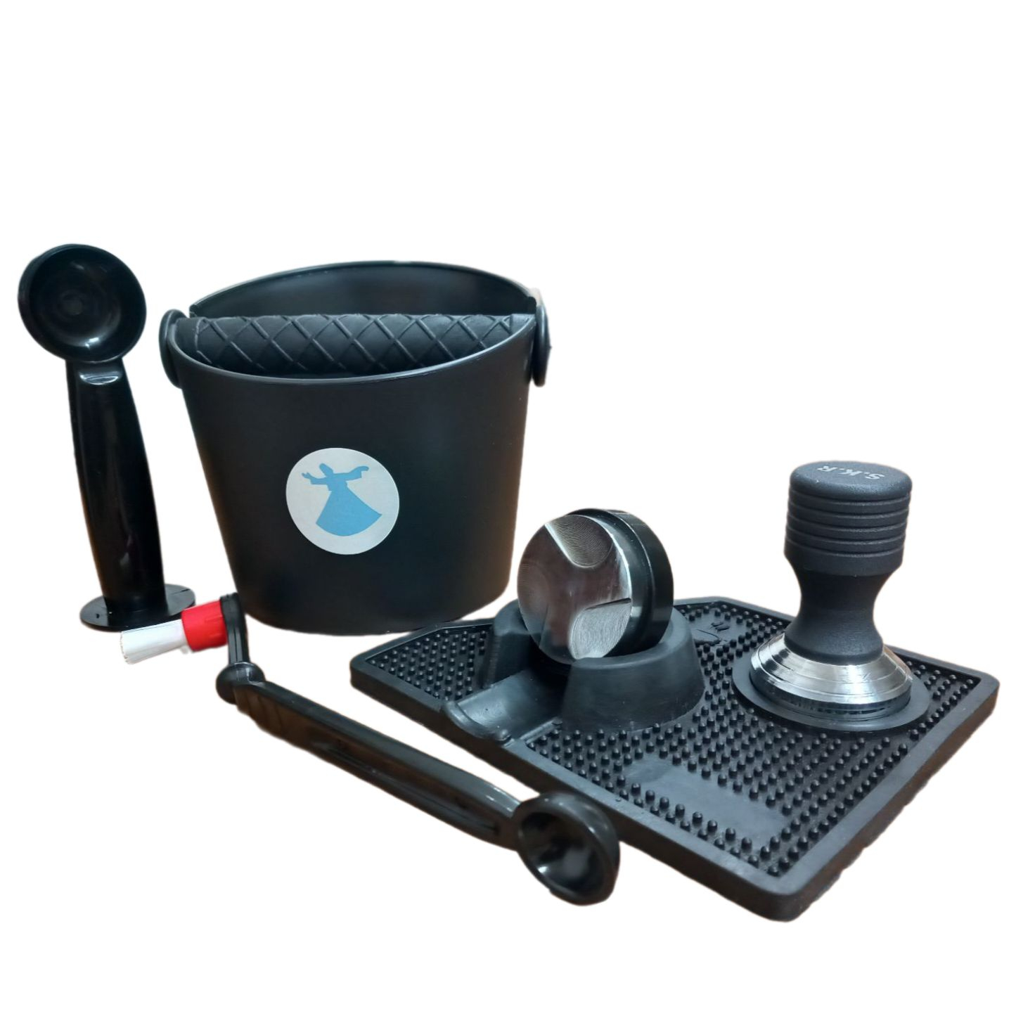 تجهیزات اسپرسوساز صنعتی سایز 58 کد 10 مجموعه 6 عددی