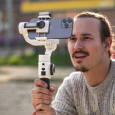 گیمبال ژیون مدل SMOOTH-5S GRAY COMBO