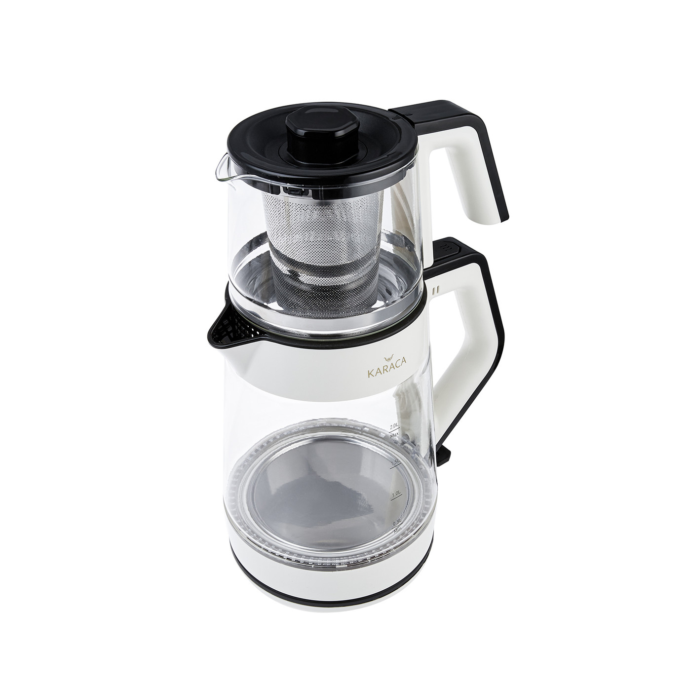 چای ساز روی هم کاراجا مدل Cam Led