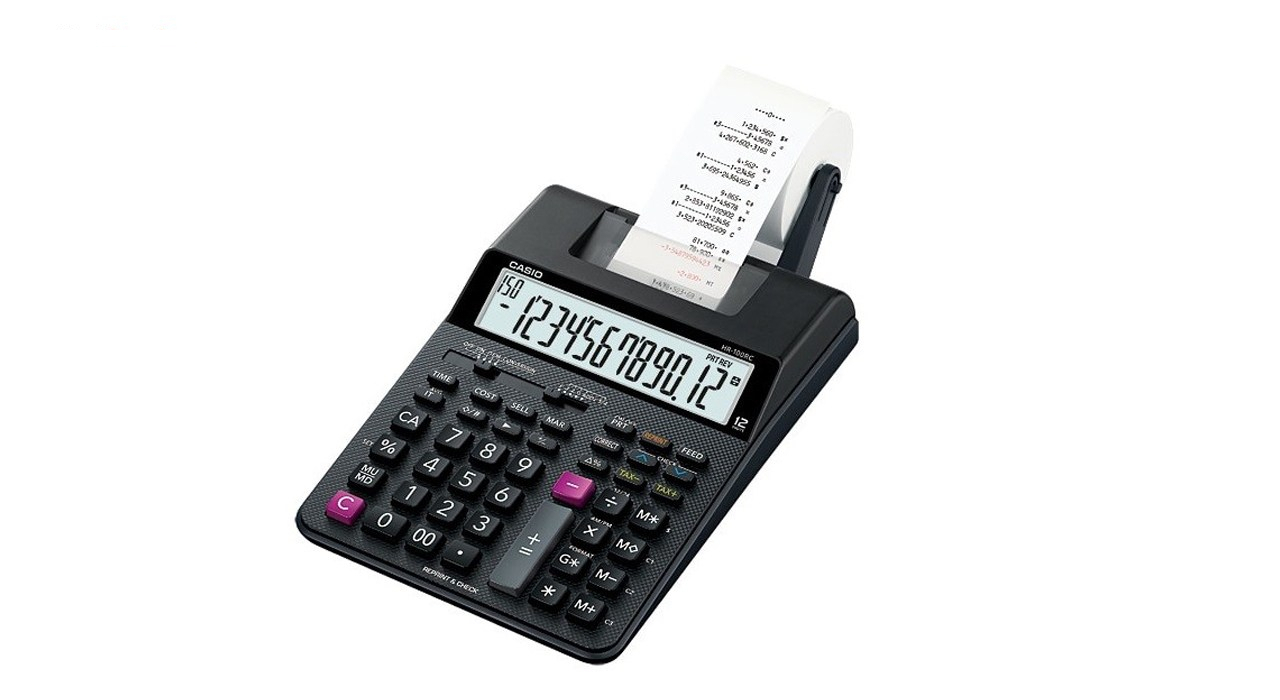 ماشین حساب کاسیو مدل HR-100RC