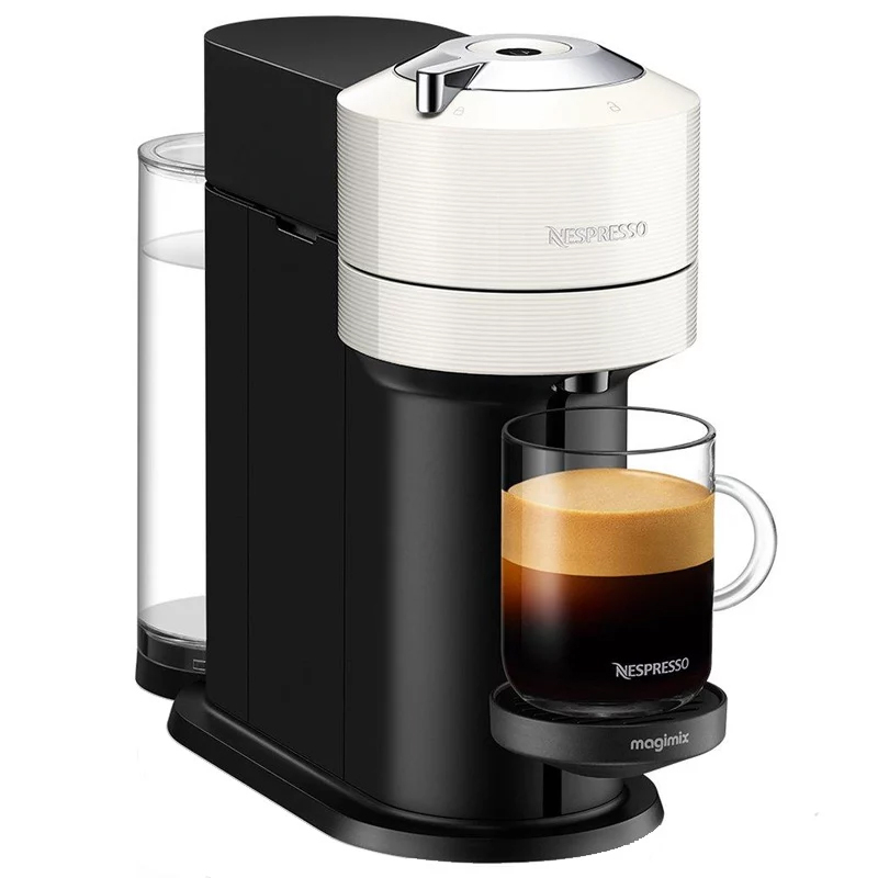 اسپرسو ساز ۱۱۰۰ میلی‌لیتر نسپرسو مدل Vertuo Next به همراه کف شیرساز نسپرسو
