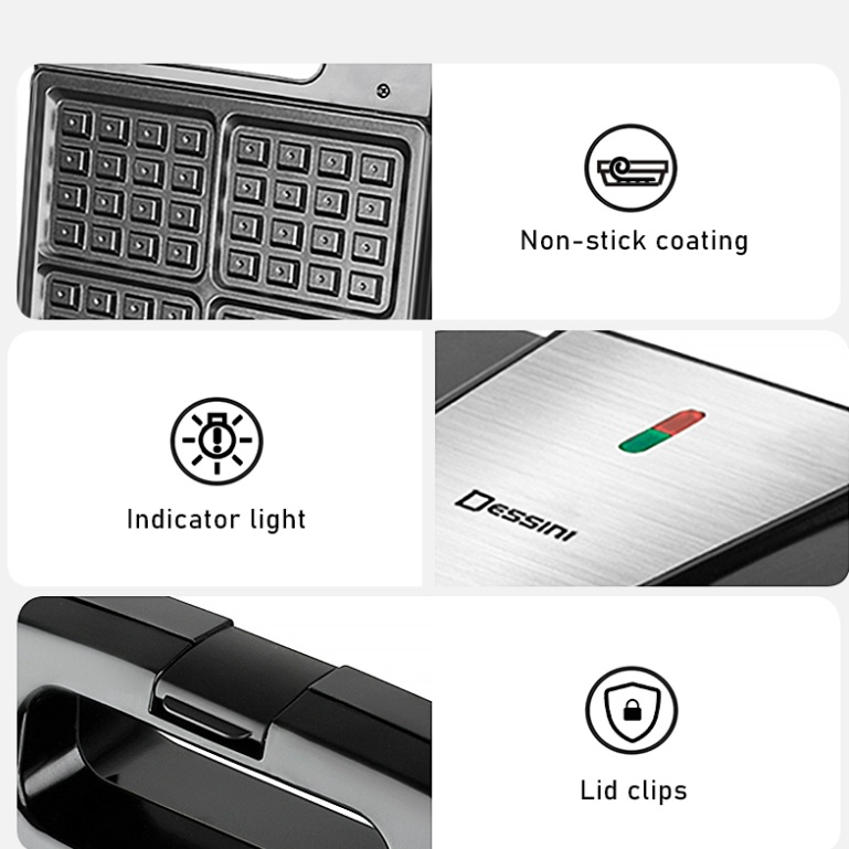 وافل‌ساز دسینی مدل 416c