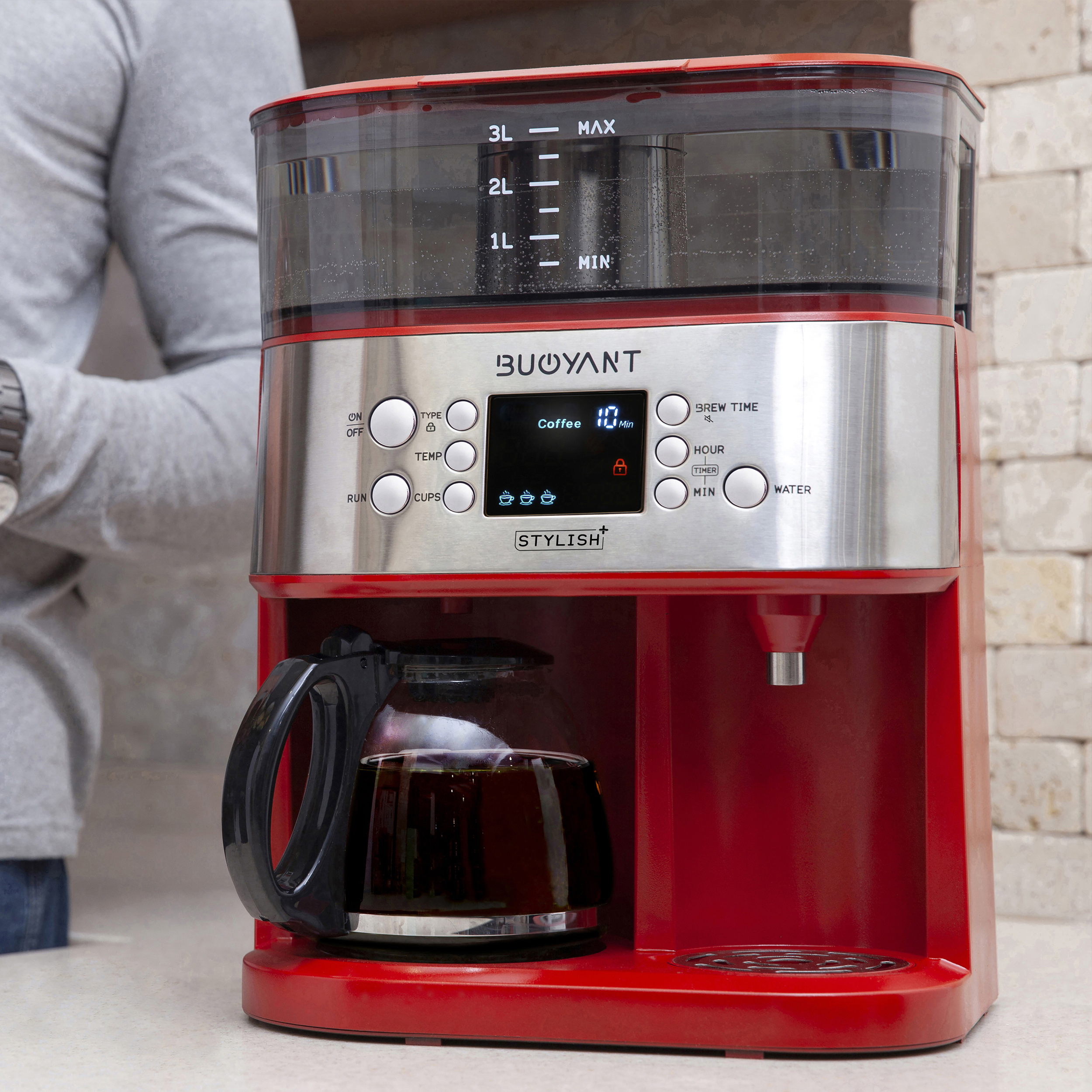 چای و قهوه ساز بویانت مدل Stylish Plus