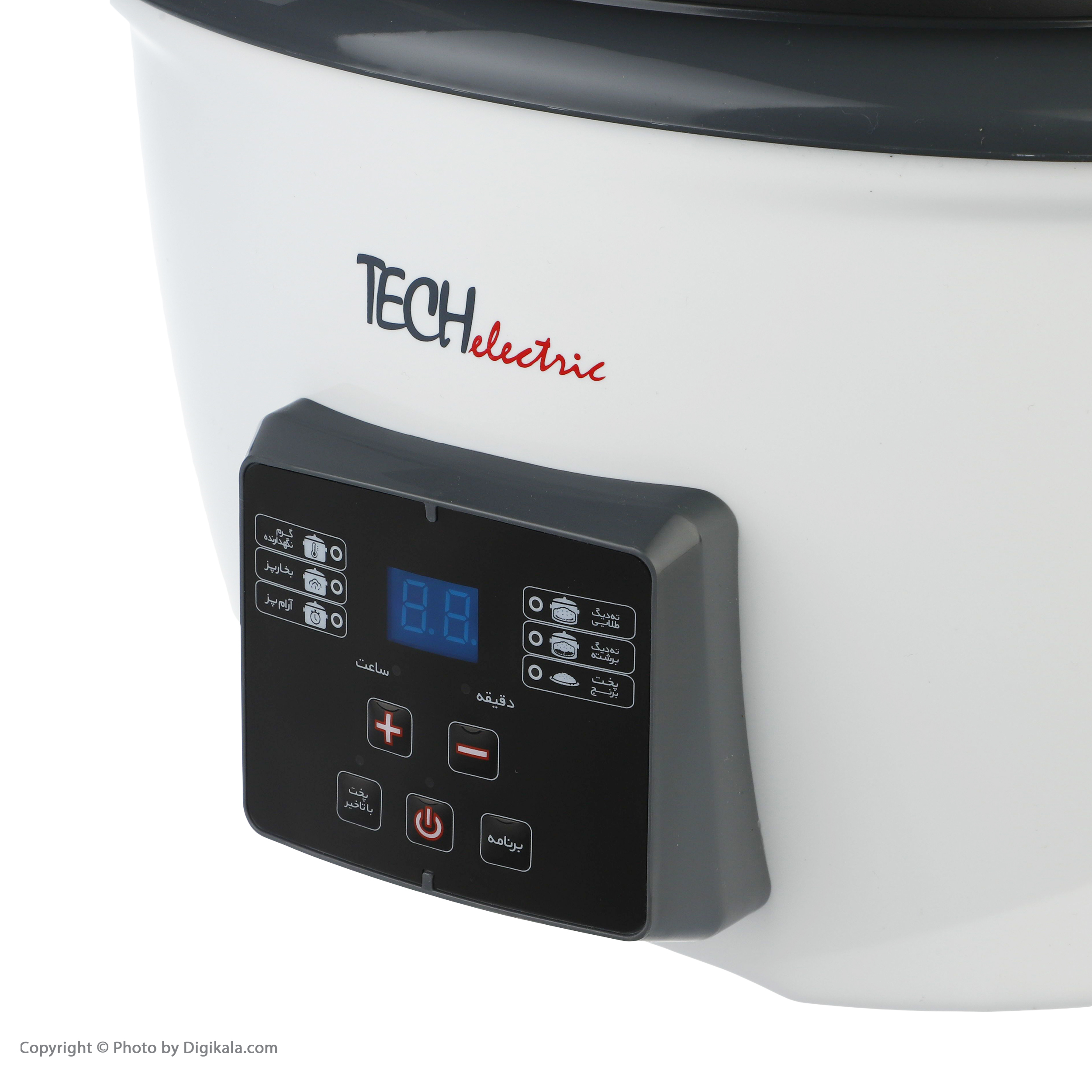 پلوپز 6 نفره تک الکتریک مدل MC1108-18WG