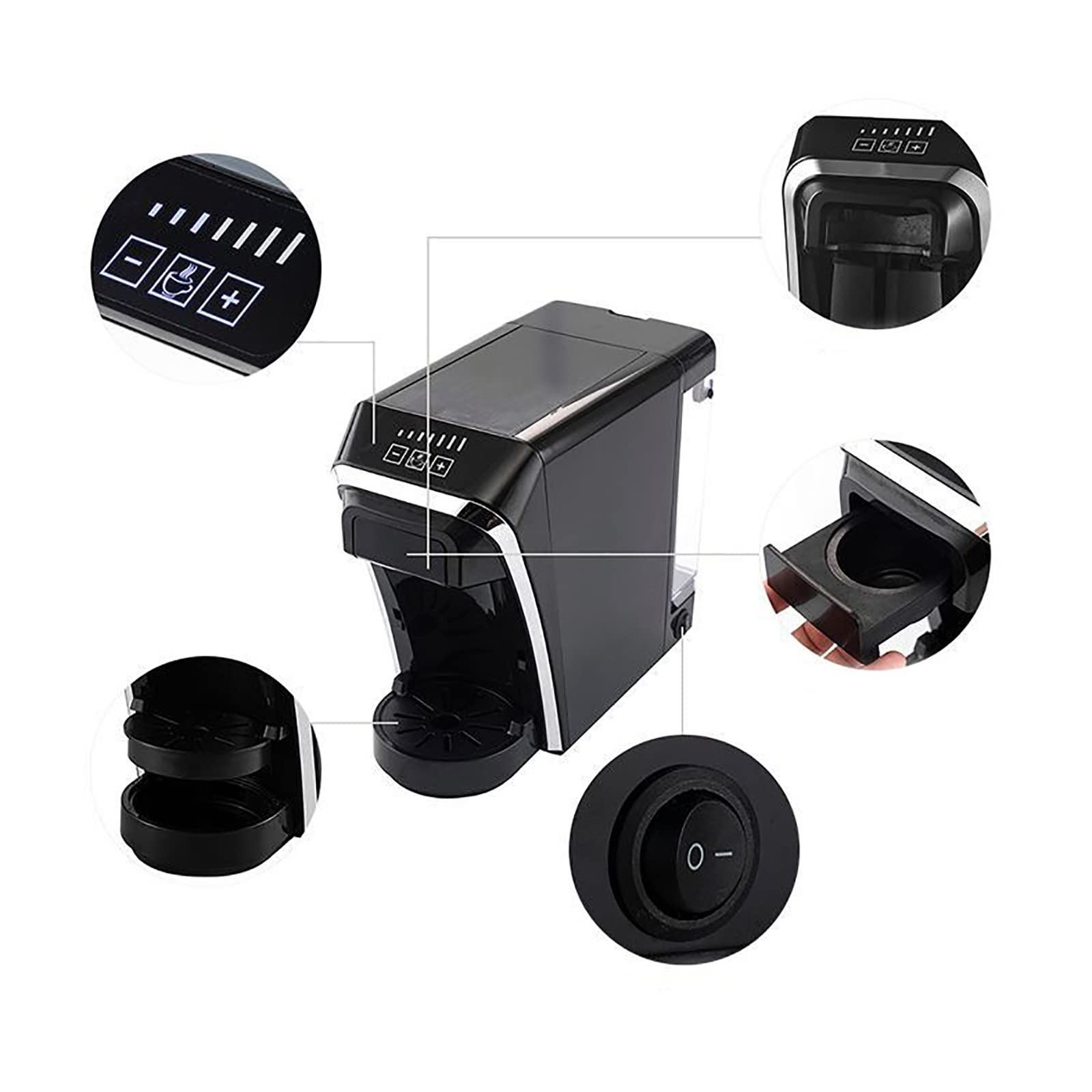 اسپرسو ساز لپرسو مدل LPMFCMSBK