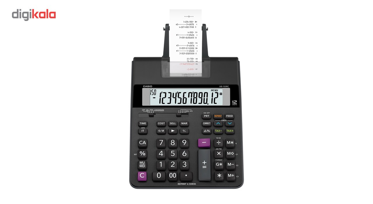 ماشین حساب کاسیو مدل HR-150RC