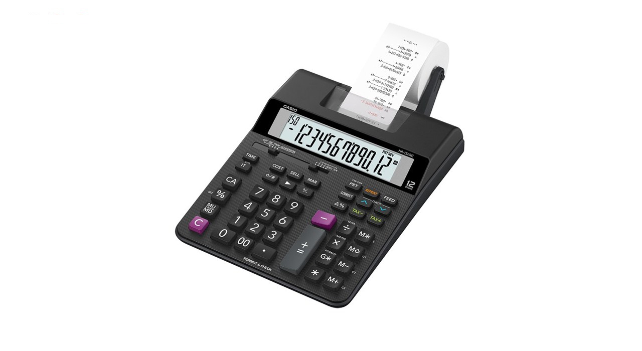 ماشین حساب کاسیو مدل HR-150RC
